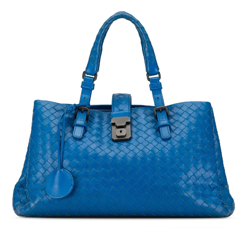 Bottega Veneta bags with transparent panelsBottega Veneta Small Intrecciato Roma (SHG-ZVfluW)