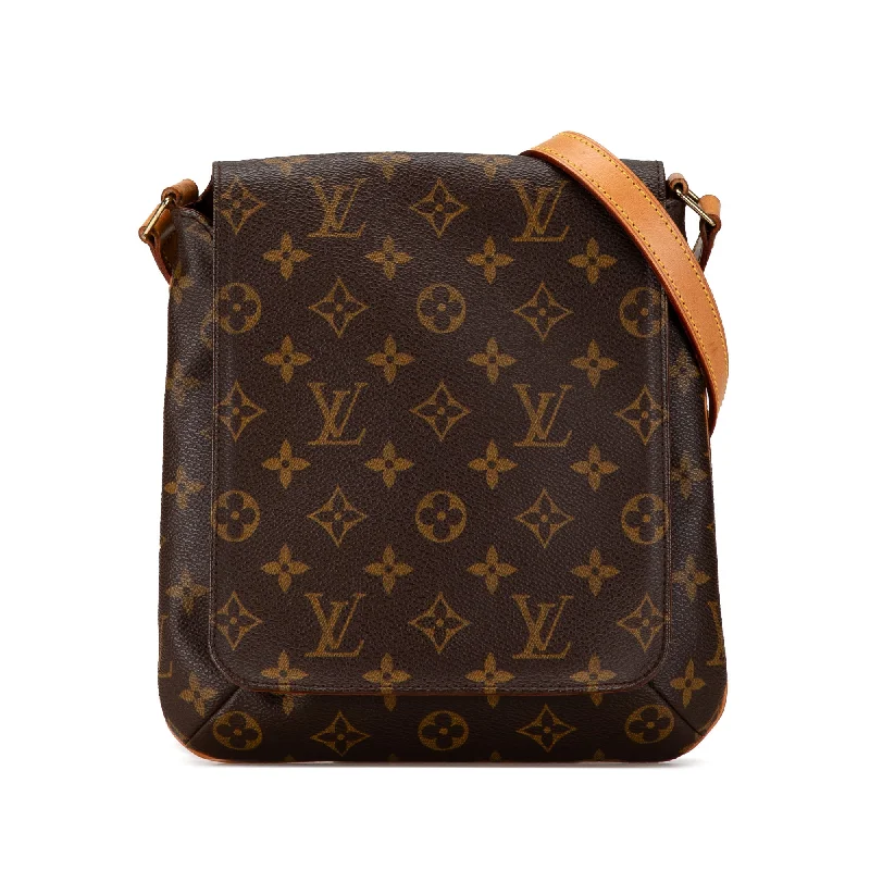 Brown Louis Vuitton Monogram Musette Salsa Short Strap Shoulder Bag