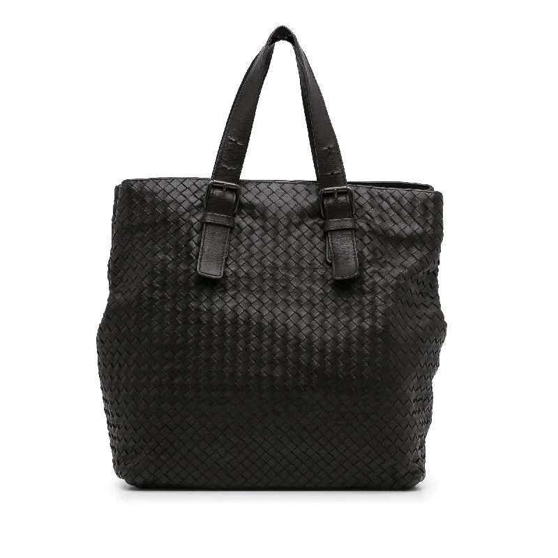 Bottega Veneta bags with leather - stitched detailsBottega Veneta Intrecciato Tote Bag (SHG-3VvhAz)