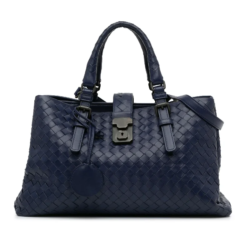 Bottega Veneta bags with embossed detailsBottega Veneta Small Intrecciato Roma (SHG-9gdHYu)