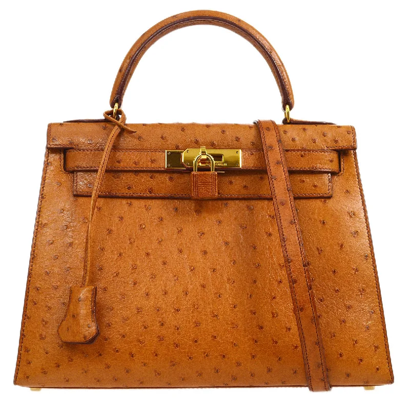 Hermès Kelly Bags with a quilted leather exterior for a luxurious feelHERMES * 1999 KELLY 28 SELLIER Chestnut