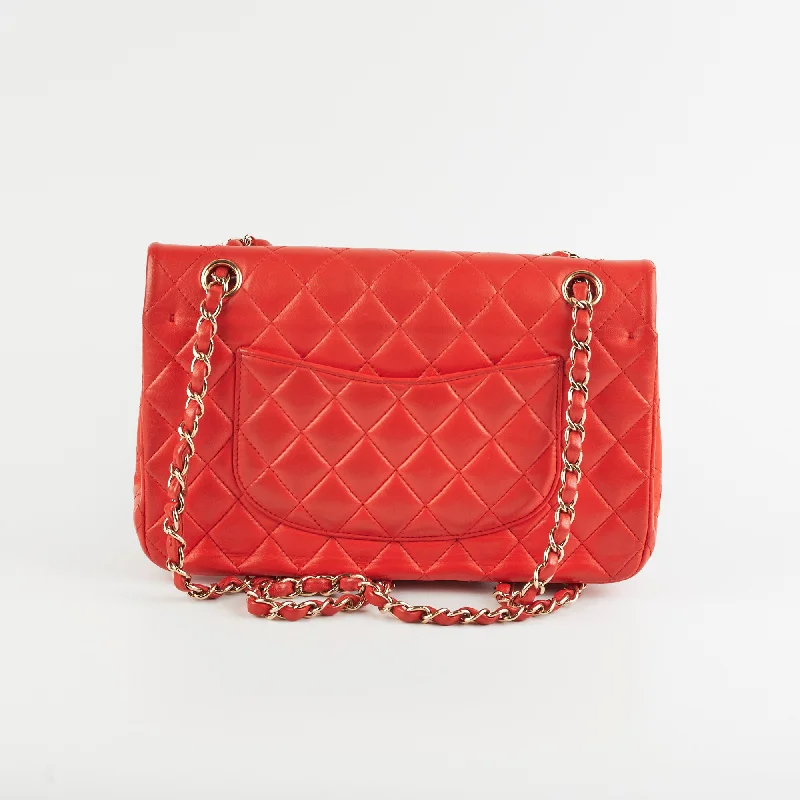 Chanel bags for women with minimalist styleChanel Medium/Large Classic Double Flap Red