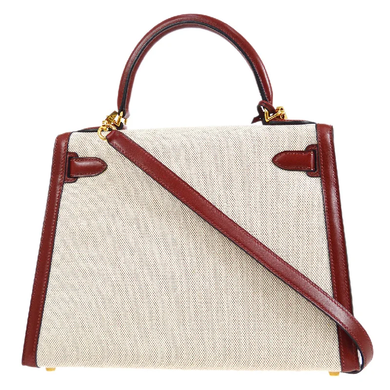 Hermès Kelly Bags with a zip - top closure for added securityHERMES 2003 KELLY 28 SELLIER