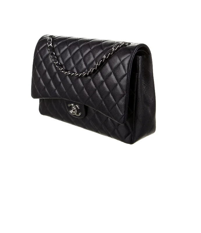 Chanel bags that pair perfectly with any outfitChanel Classic Blue Maxi Double Flap Bag