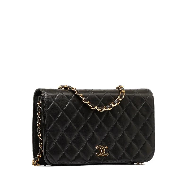 Chanel Designer Handbag with Unique DesignChanel Matelasse Lambskin Leather Wallet On Chain (wGDXJR)