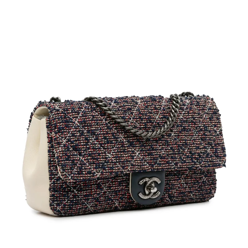 Chanel bags for women who love timeless fashionChanel Medium Tweed Single Flap (2oV8gp)