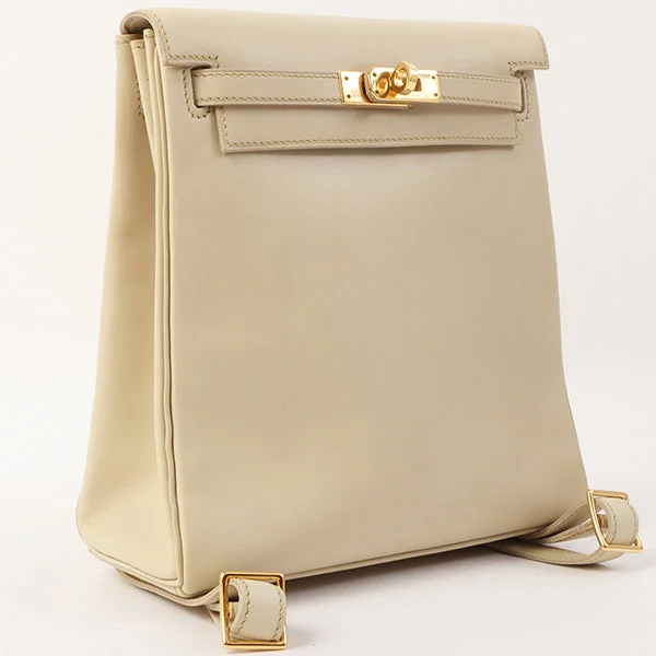 Hermès Kelly Bags in a metallic silver for a glamorous touchHermes 2001 Made Kelly Ado Pm Cream