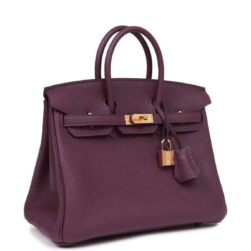 Hermes Birkin Bags Sized 30cm for a Compact Yet Spacious OptionHermes Birkin 25 Cassis Togo Gold Hardware