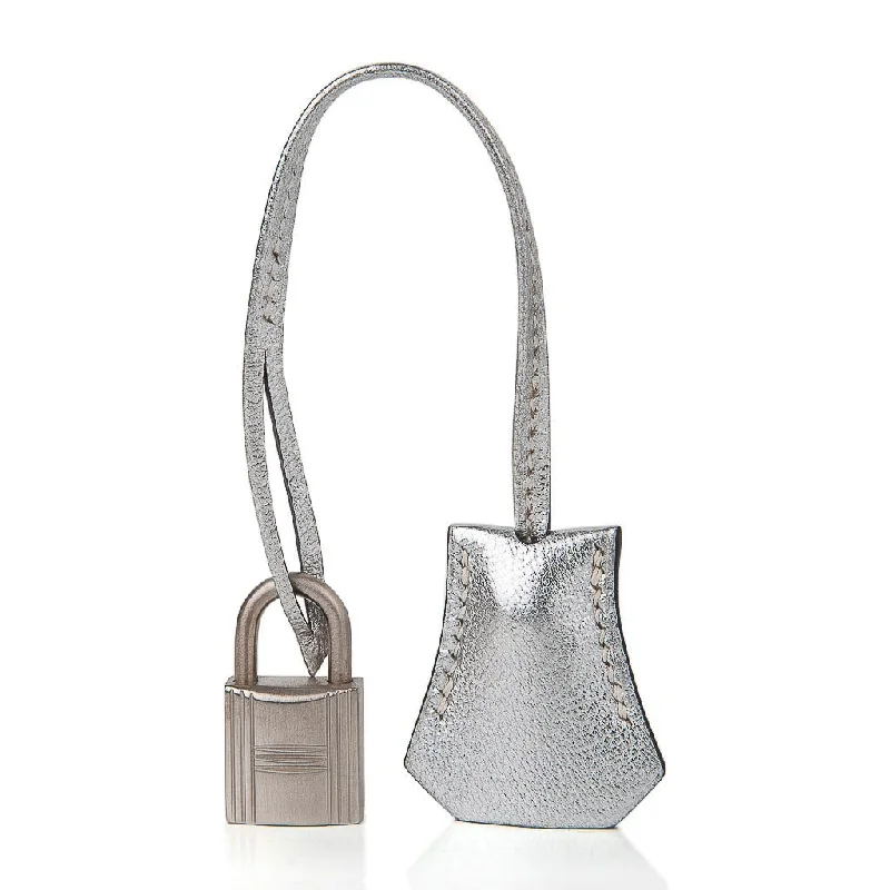 Hermes Birkin Bags with a Pebbled Leather Texture for a Rugged yet Elegant AppealHermes Birkin 25 Bag Metallic Silver Chevre with Brushed Palladium Hardware