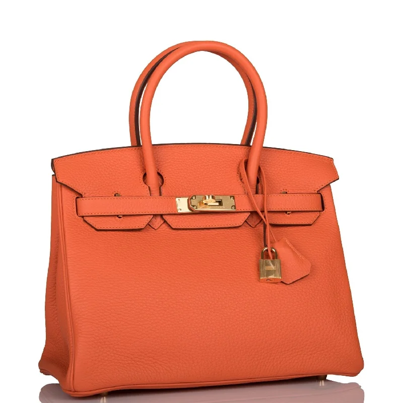 Limited Edition Hermes Birkin Bags with Exclusive ColorwaysHermes Birkin 30 Feu Clemence Gold Hardware