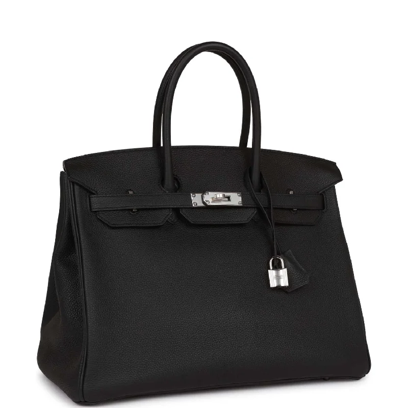 Hermes Birkin Bags in a Metallic Rose Gold for a Glamorous TouchHermes Birkin 35 Black Togo Palladium Hardware