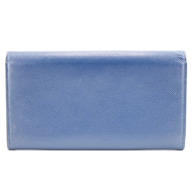 Christian Dior bags with a zip - top closure and multiple compartmentsCHRISTIAN DIOR/ CD logo long wallet blue unisex