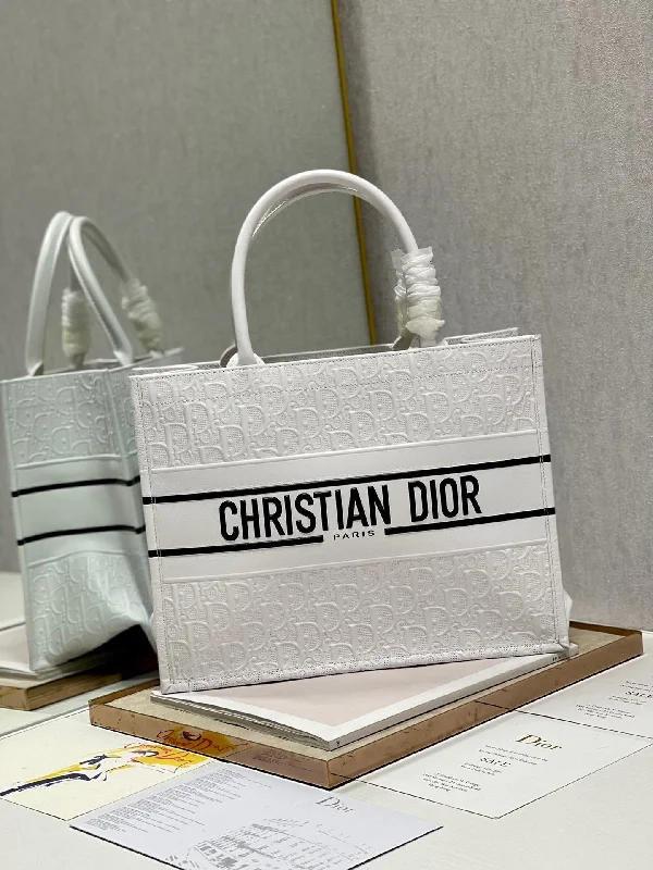 Fashion - forward Christian Dior tote bags for the modern womanChristian Dior  MeChristian Diorum Book Tote White, For Women