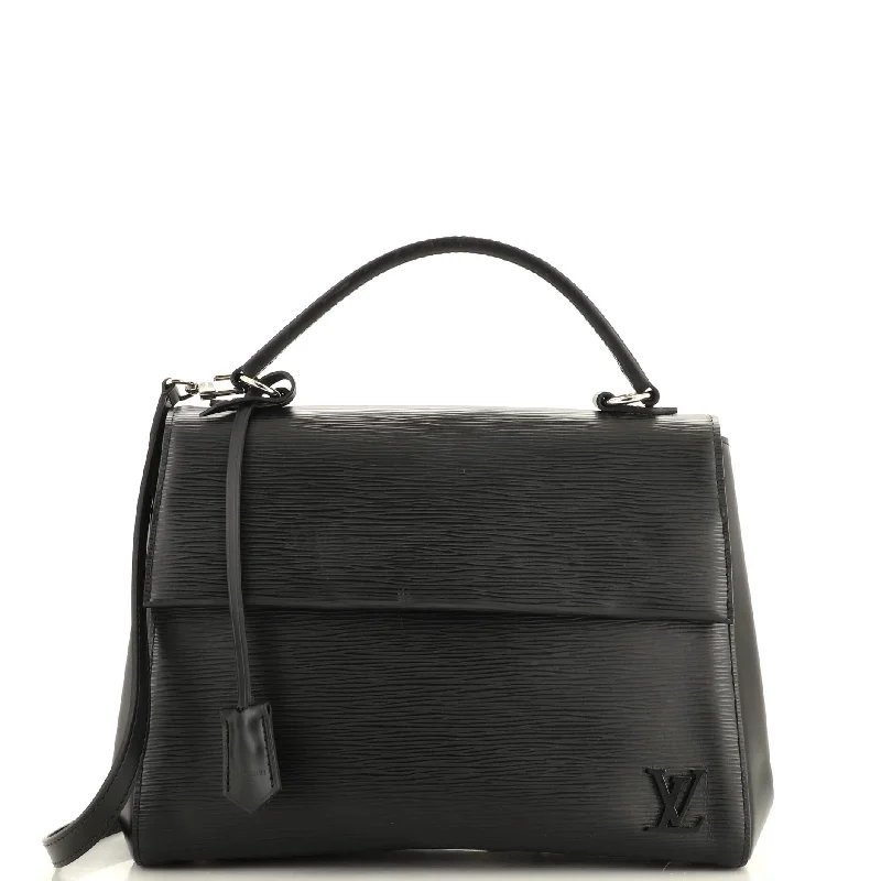 Christian Dior Saddle bags with a patent leather finish for a shiny lookCluny Top Handle Bag Epi Leather MM